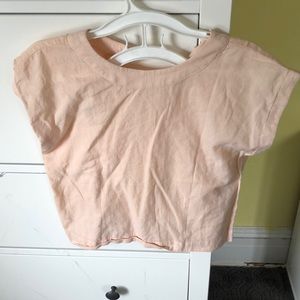 Poppy rose dress shirt size 8